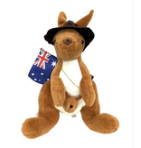 I Heart Aus Kangaroo with Flag and Swag