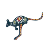 I Heart Aus Fridge Magnet - Dot Kangaroo