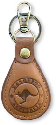 Key Ring - Kangaroo Leather
