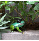 Think Outside Up Cycled Metal Frog- Large