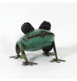 Think Outside Up Cycled Metal Frog - Small