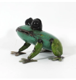 Think Outside Up Cycled Metal Frog - Small