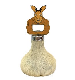 I Heart Aus Kangaroo Scrotum - Muscle Bottle Opener