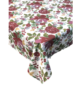 Craft Studio Garden Red Tablecloth
