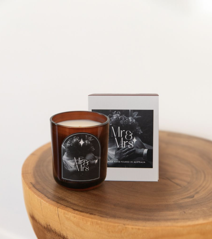 First Light Fragrances Mr & Mrs - Candle