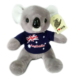 I Heart Aus Plush Koala- Navy Shirt