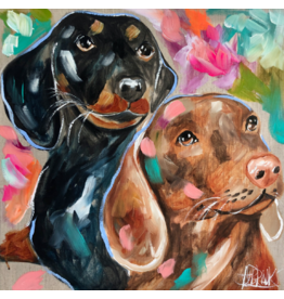 Phillip Bay Trading Coaster - Dashy Hounds