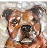 Phillip Bay Trading Coaster - Happy Staffy