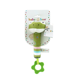Plush Squeaker - Green Frog