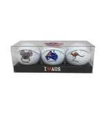 Australia Golf Balls- Set of 3