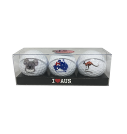 Australia Golf Balls- Set of 3