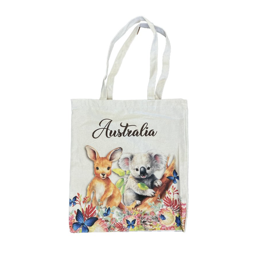 Tote Bag - Kangaroo and Koala