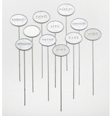 Pot Accessories Herb Labels