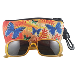 Local Bloke Soft Sunglasses Case - Butterfly