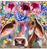 Phillip Bay Trading Coaster - Brahman & Butterflies