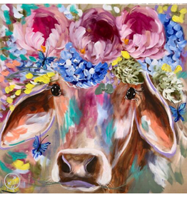 Phillip Bay Trading Coaster - Brahman & Butterflies