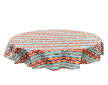 Craft Studio Round Tablecloth - Mykonos Sunset