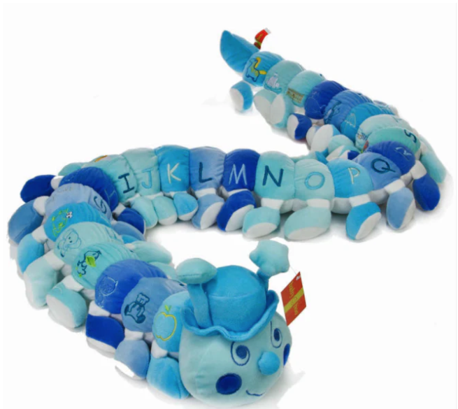 Large Alphabet Caterpillar