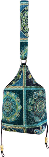 Eco Fatale Tapestry Shoulder Bag - Blue Moon