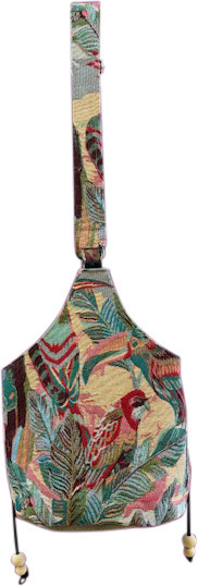 Eco Fatale Tapestry Shoulder Bag - Bird Song