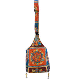 Eco Fatale Tapestry Shoulder Bag - Orange Bloom