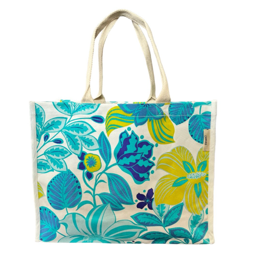 Craft Studio Small Beach Bag - Hibiscus