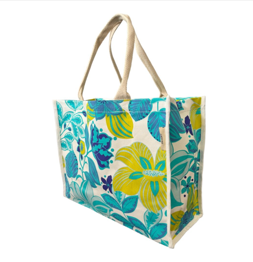 Craft Studio Small Beach Bag - Hibiscus