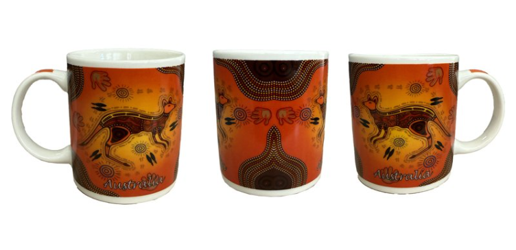I Heart Aus Australia Mug - Kangaroo