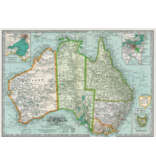 Poster-Australia Map