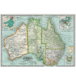 Poster-Australia Map