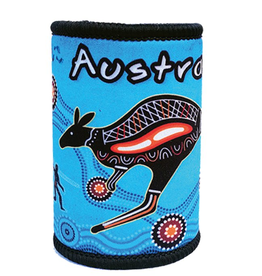 Banksia Glen Stubby Cooler - Blue Kangaroo