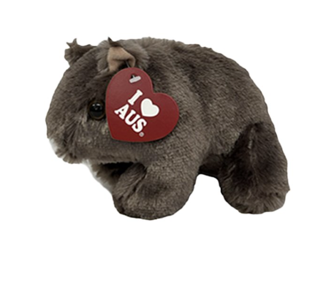 I Heart Aus Plush Wombat - Large