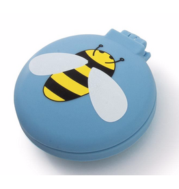 ISAlbi Compact Hairbrush & Mirror -  Bees
