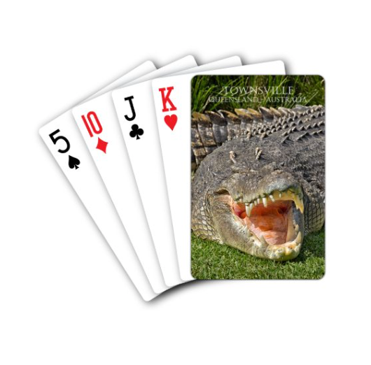 Playing Cards - Crocodile