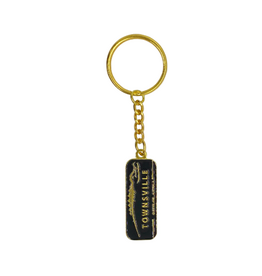 Branded Ideas Key Ring  - TSV Black Croc