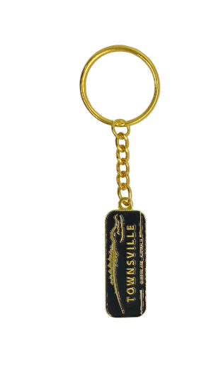 Branded Ideas Key Ring  - TSV Black Croc