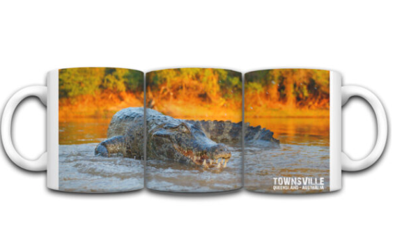 Branded Ideas Townsville Mug- Crocodile