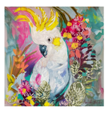 Phillip Bay Trading Coaster - Single White Cockatoo