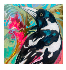 Phillip Bay Trading Coaster - Single Magpie