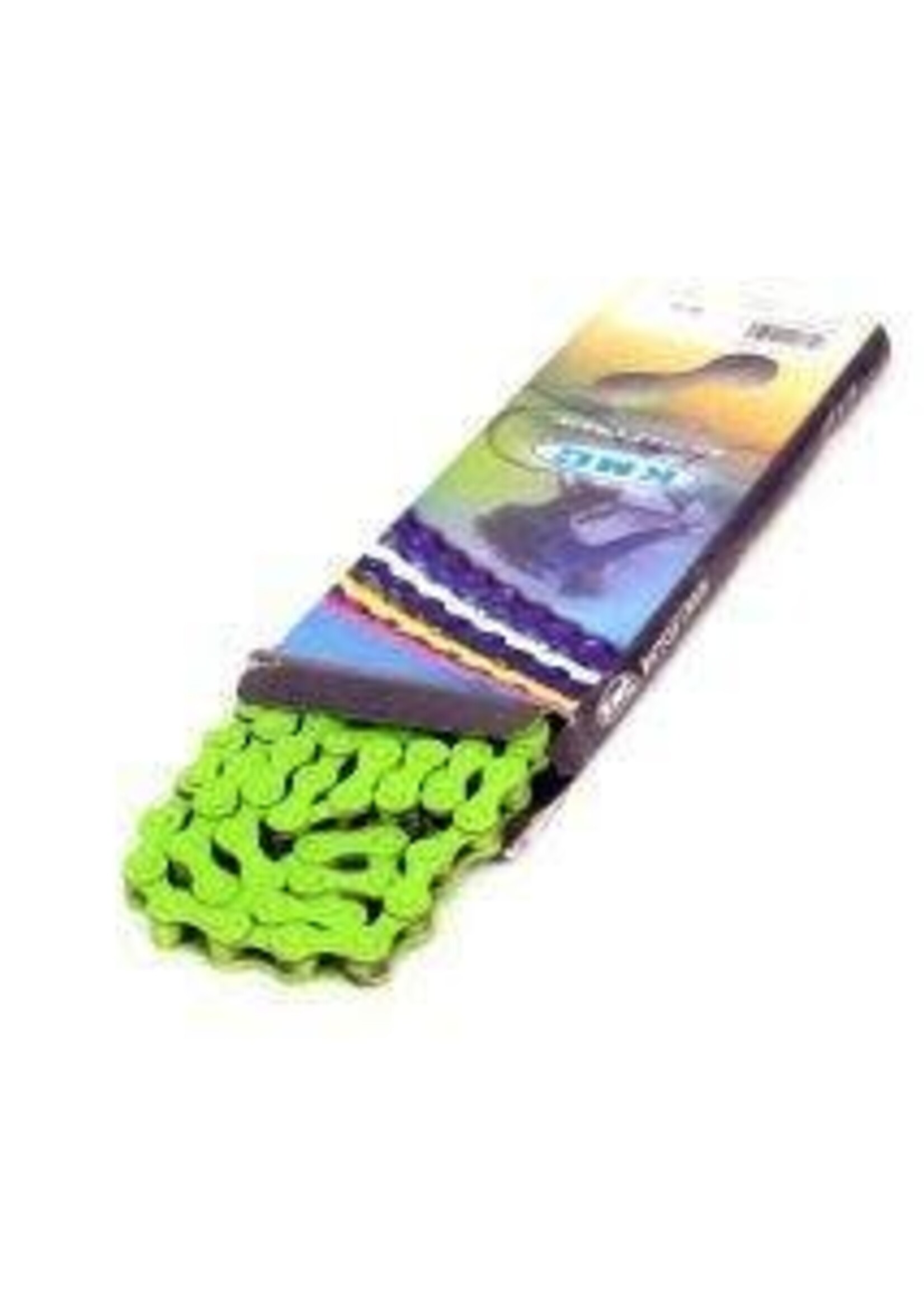KMC Z410 Chain: 1/8" 112 Links Green