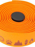 Salsa Glyph Gel Cork Bar Tape Orange