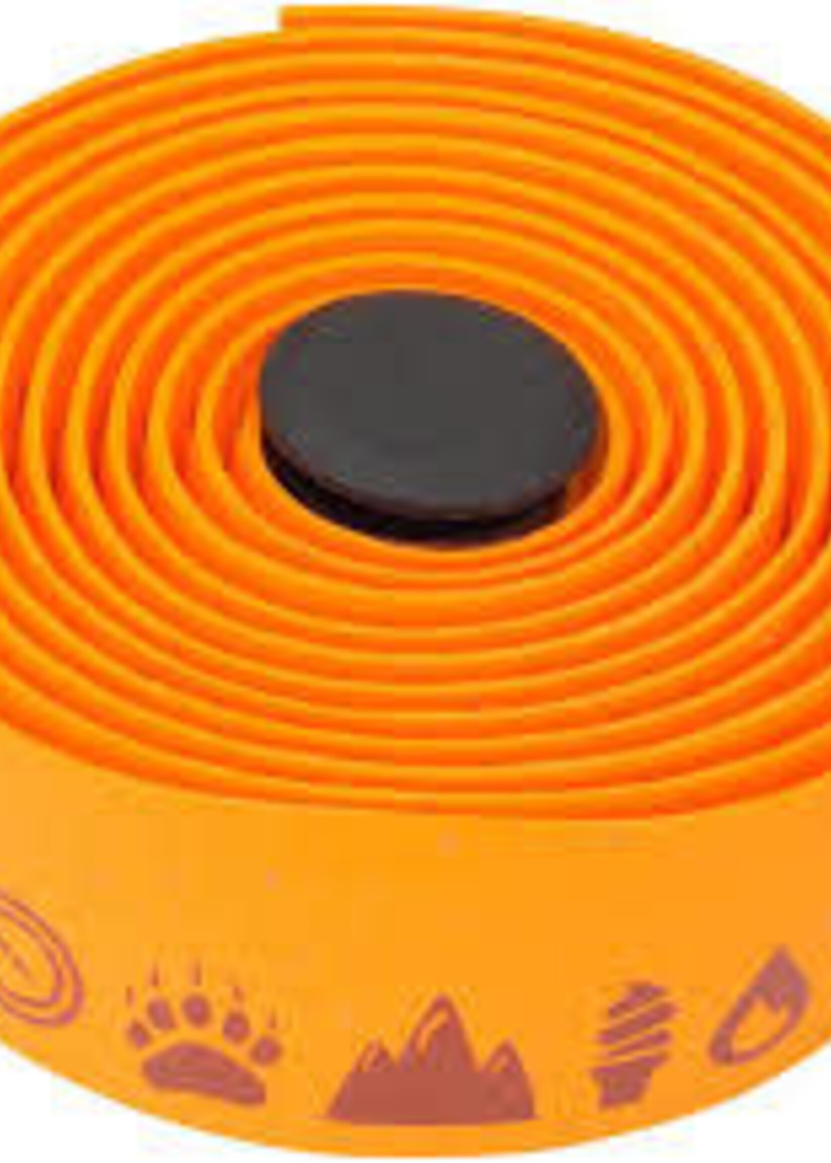 Salsa Glyph Gel Cork Bar Tape Orange