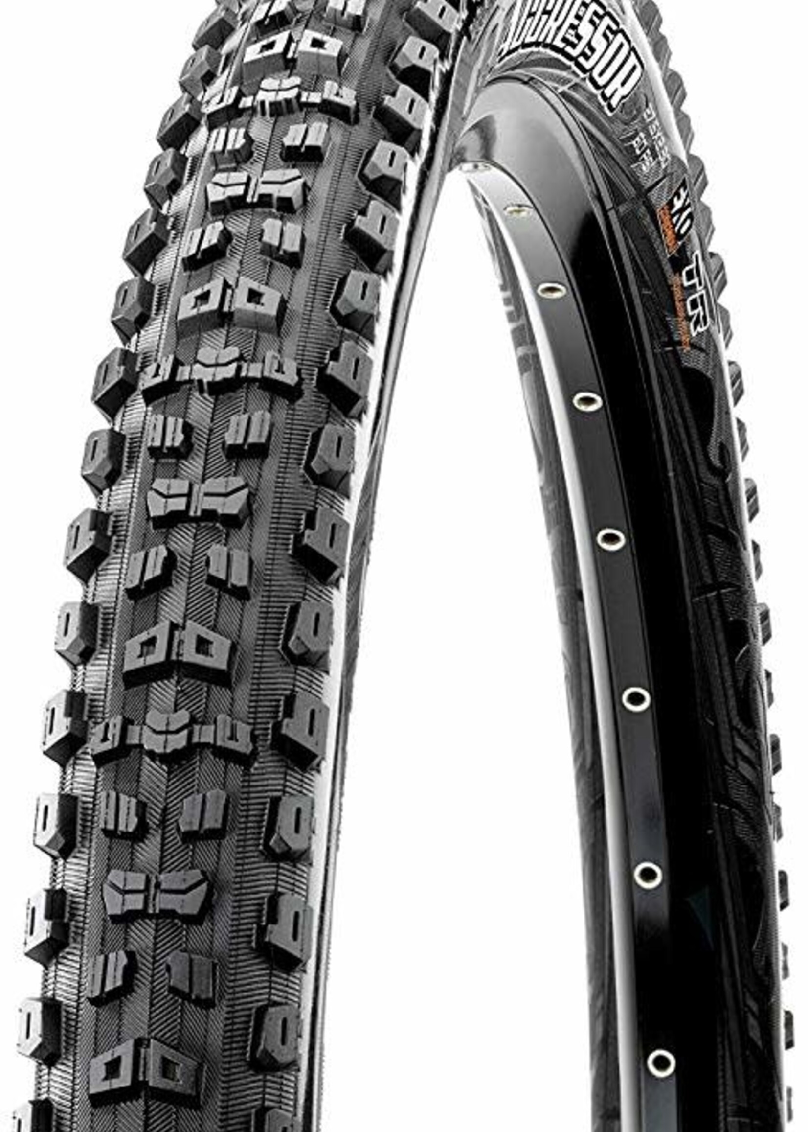 Maxxis Maxxis Aggressor Tire 27.5 x 2.30, Folding, 60tpi, Dual Compound, EXO, Tubeless Ready, Black