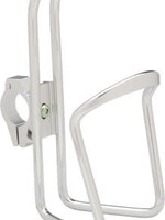 Dimension Water Bottle Cage with adjustable HB clamp: Silver
