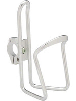 Dimension Water Bottle Cage with adjustable HB clamp: Silver