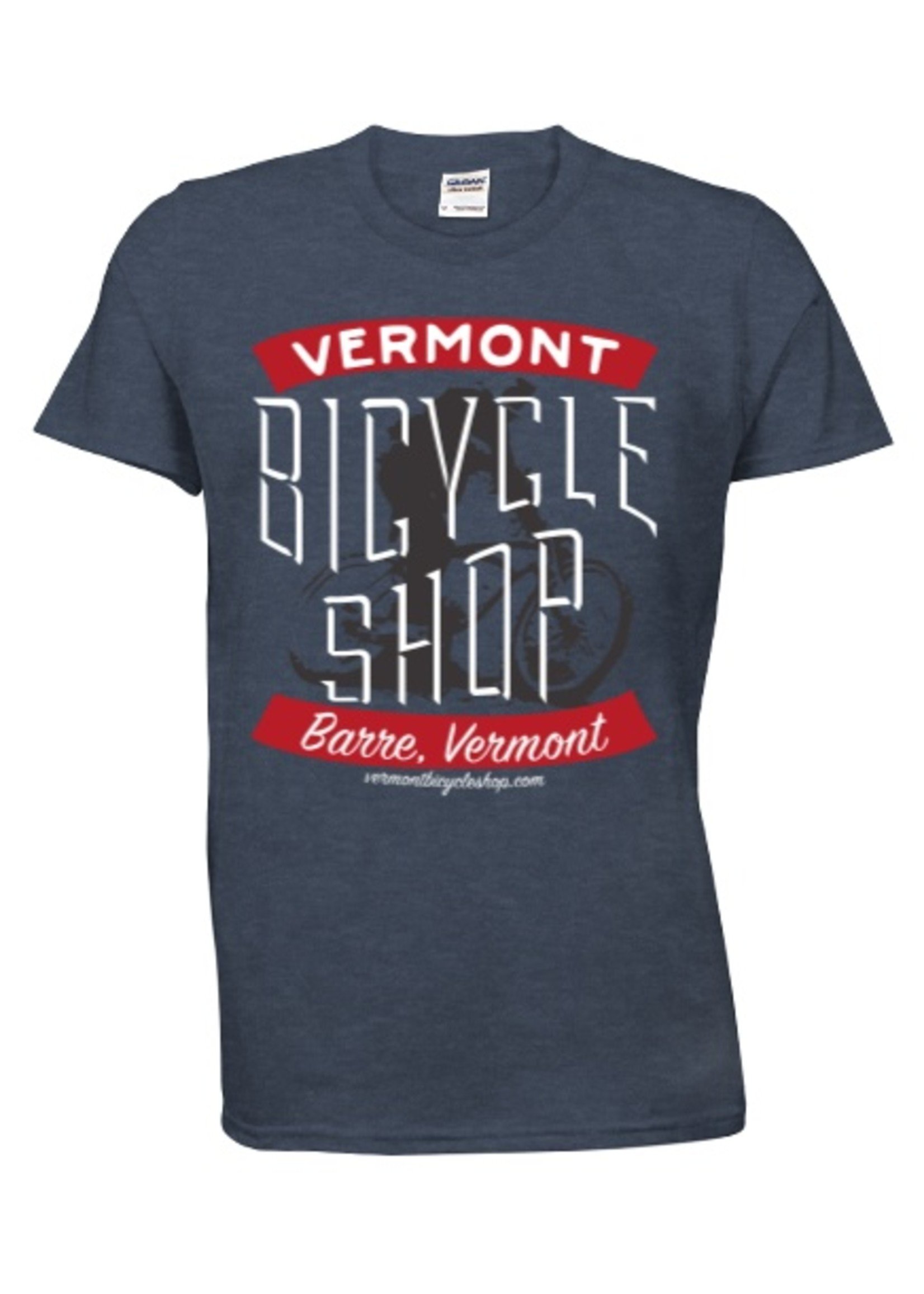 Vermont Bicycle Shop Vermont Bicycle Shop Klunker Shop T-Shirt
