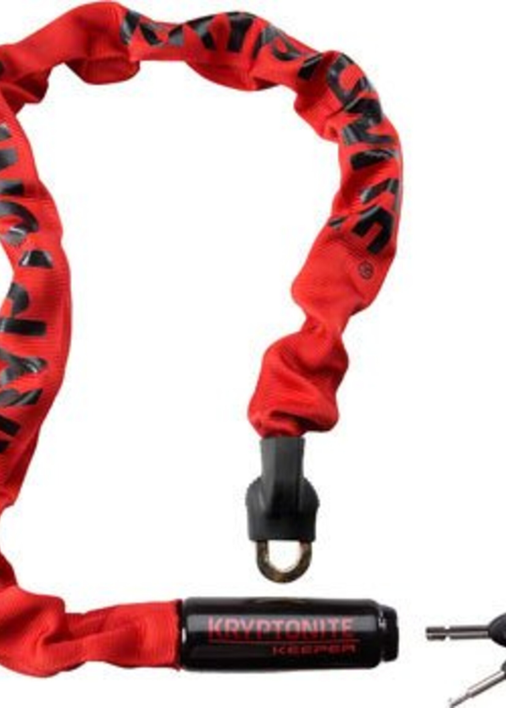Kryptonite Keeper 785 Integrated Chain Lock Red
