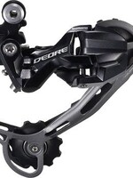 Shimano Deore M592-SGS 9-Speed Long Cage Shadow Rear Derailleur Black