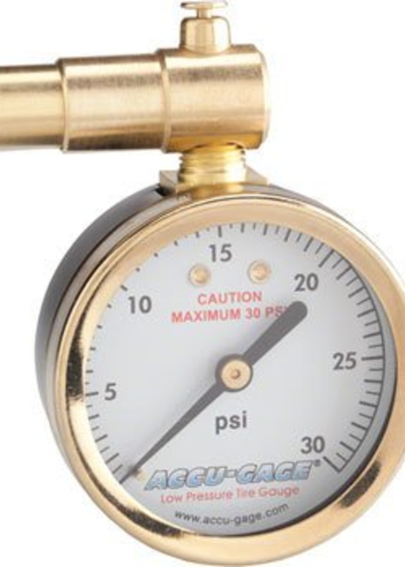 Meiser Accu-Gage Presta Valve Dial Gauge - 30psi