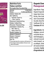 Honey Stinger Honey Stinger Organic Energy Chews, Pomegranate Passion Fruit box of 12